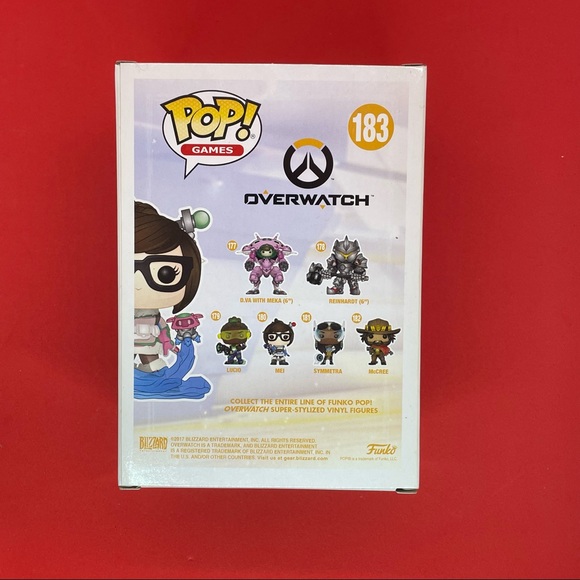 Funko POP! Video Games Overwatch Mei Hot Topic Exclusive Figure #183! - Picture 3 of 6